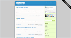 Desktop Screenshot of lecterror.com